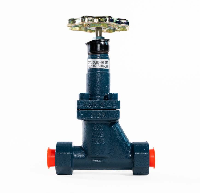 Válvula de Servicio 1/2", Recta, Soldable, GSB051H, HANSEN.