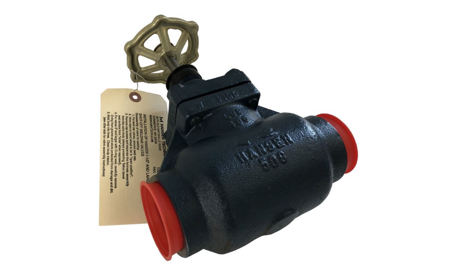 Válvula de Servicio 2", Recta, Soldable, GS200H, HANSEN