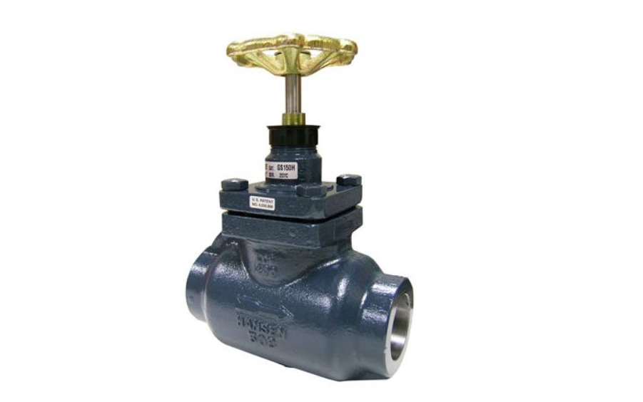 Válvula de Servicio 2-1/2", Recta, Soldable, GS251H, HANSEN.