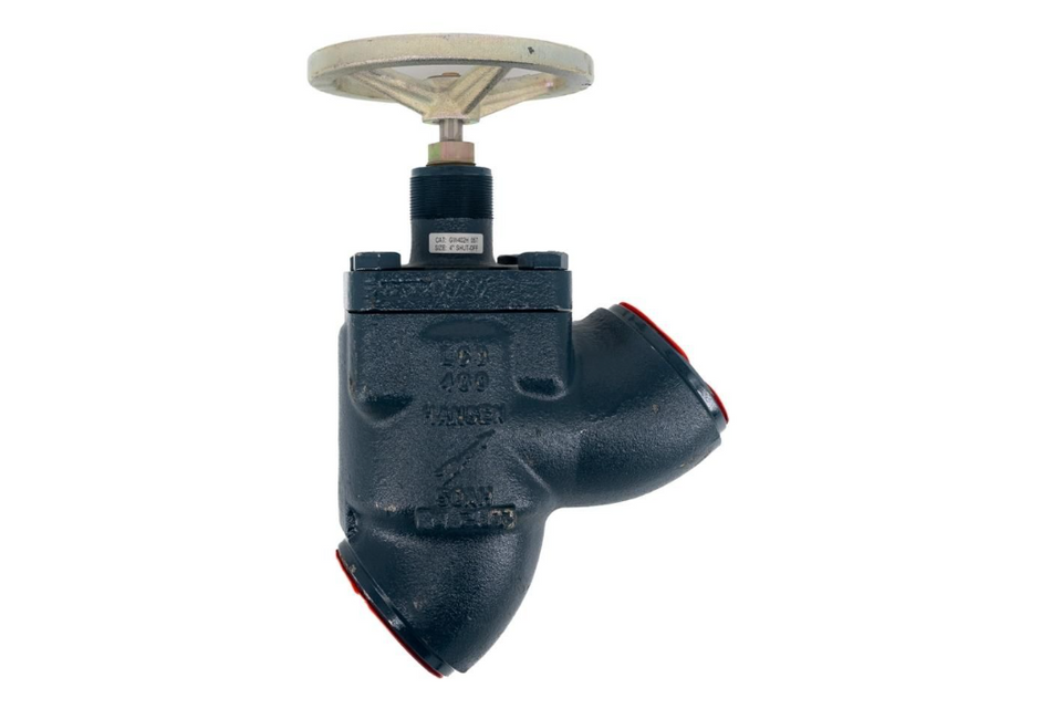 Válvula de Servicio 4", Recta, Soldable, GW402H, HANSEN