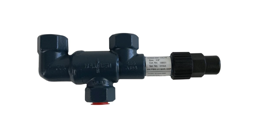 Válvula de 3 vías de 1/2" FPT, H8021, HANSEN